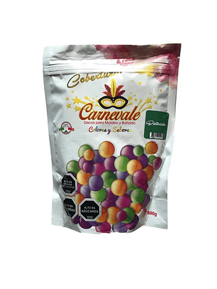 Cobertura Chocolate Carnevale Color Y Sabor Pistacho 500 Grs