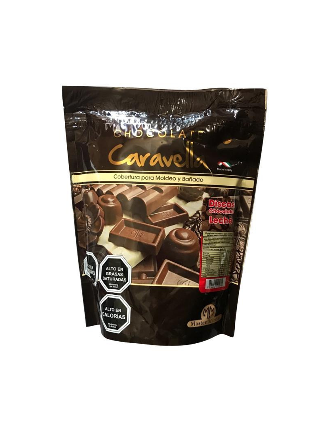 Cobertura De Chocolate Caravella Leche 1 Kg 2
