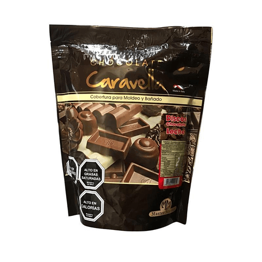 Cobertura De Chocolate Caravella Leche 1 Kg