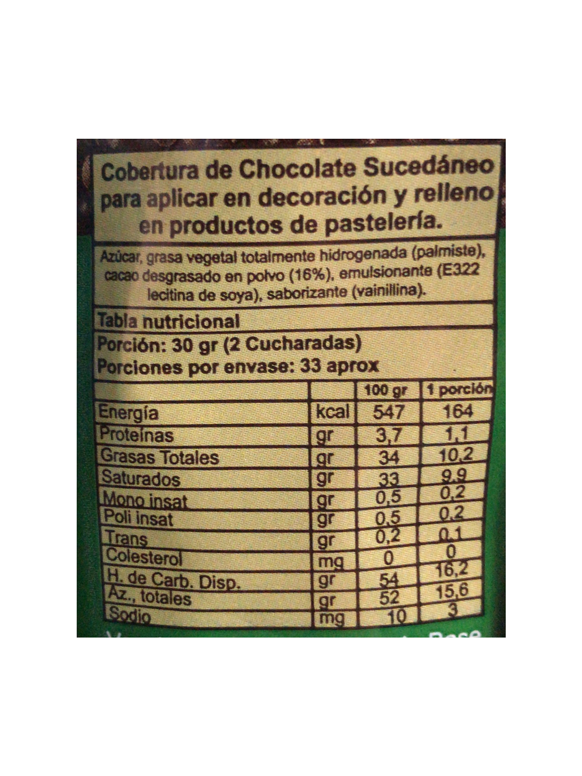 Chocolate Chips Caravella Semiamargo 1 Kg 4