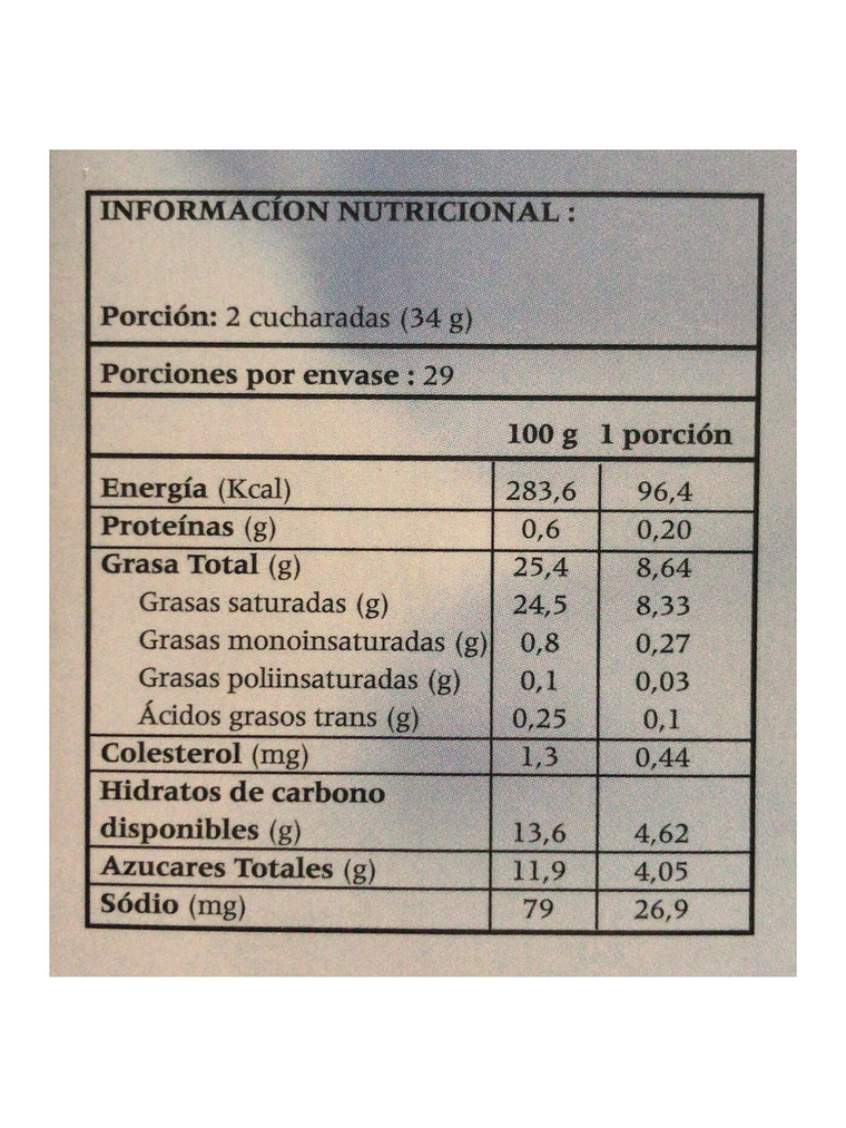 Crema Chantypack Mix Vegetal Puratos 1 Litro 3