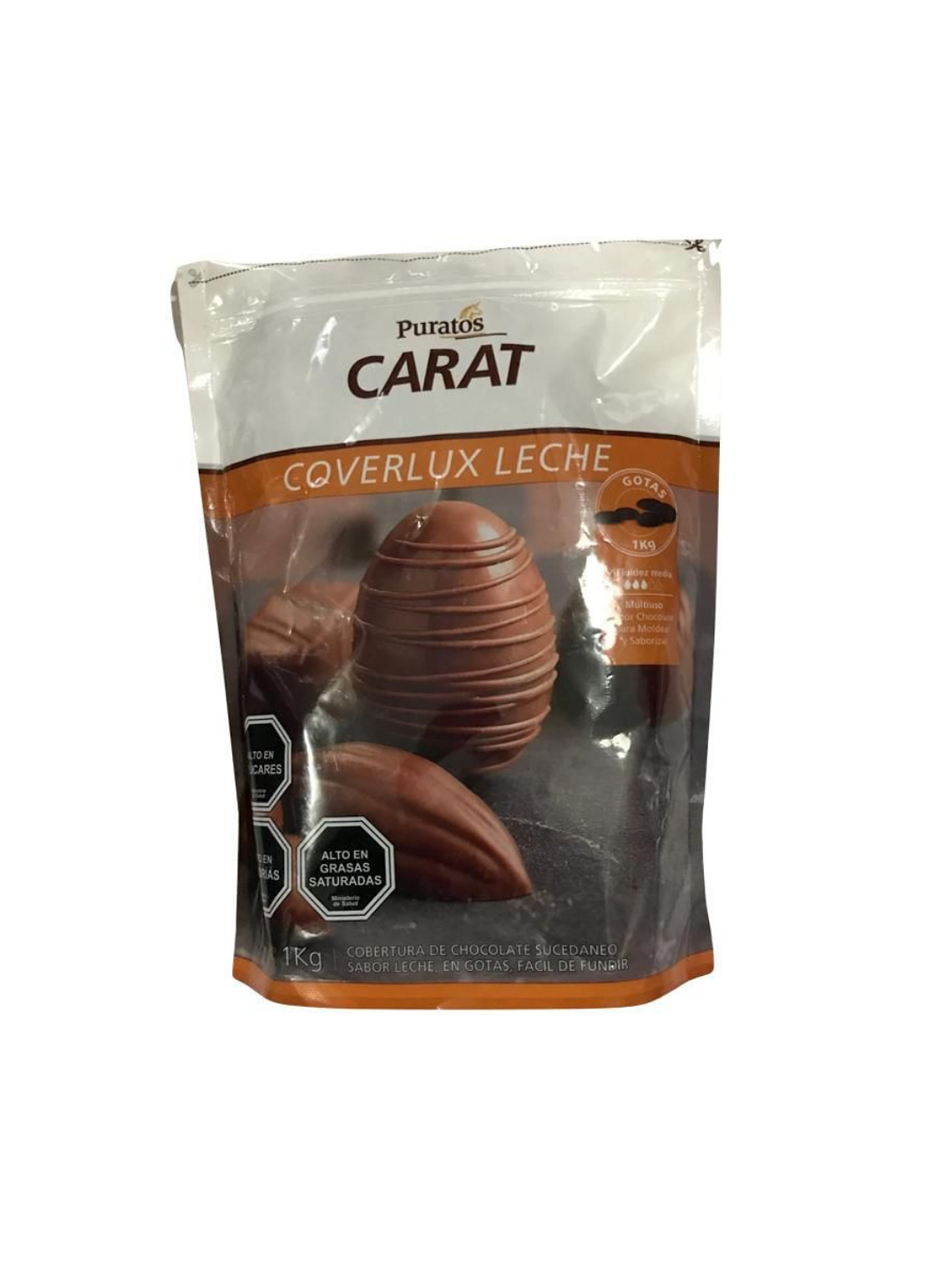 Cobertura De Chocolate Puratos Coverlux Leche 1 Kg  1