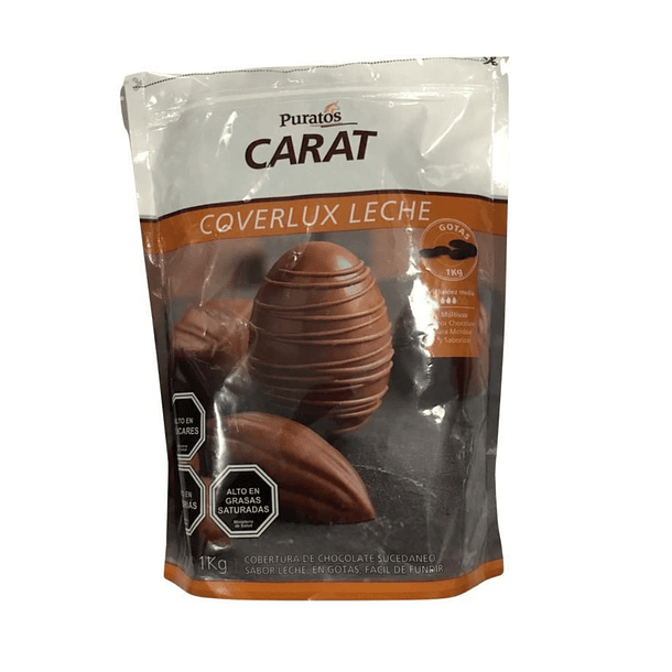 Cobertura De Chocolate Puratos Coverlux Leche 1 Kg 1