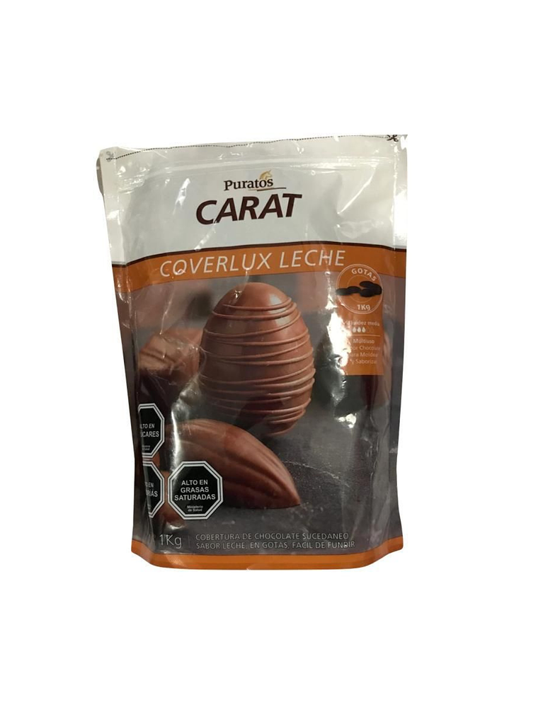 Cobertura De Chocolate Puratos Coverlux Leche 1 Kg  1