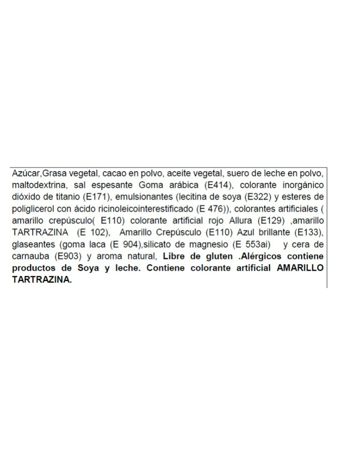 Sprinkles Decoración Chocogiro (minichubi) Multicolor 450 Gr 2