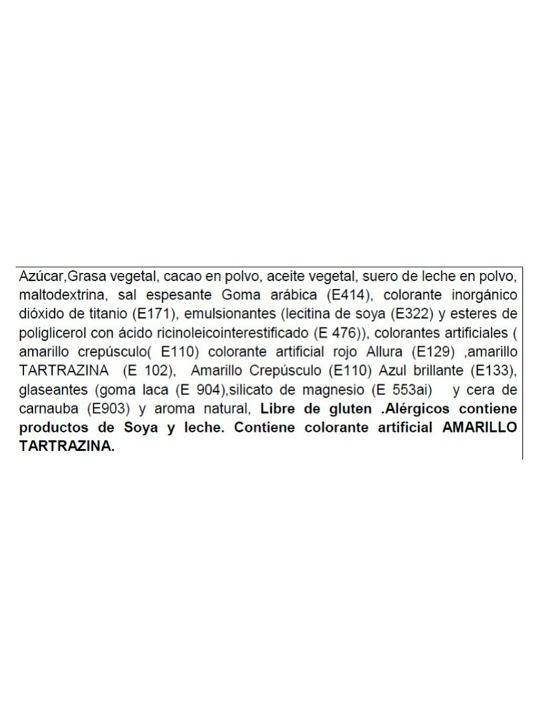 Sprinkles Decoración Chocogiro (minichubi) Multicolor 450 Gr 2