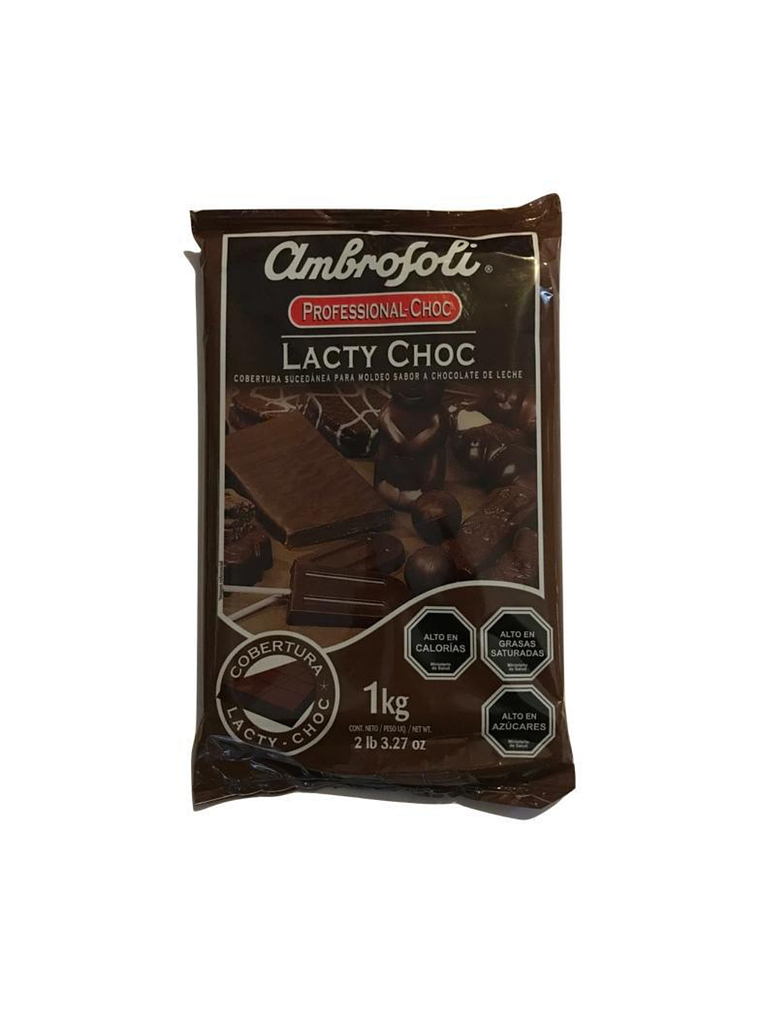 Cobertura De Chocolate Ambrosoli Leche Lacty Choc Barra 1 Kg 2