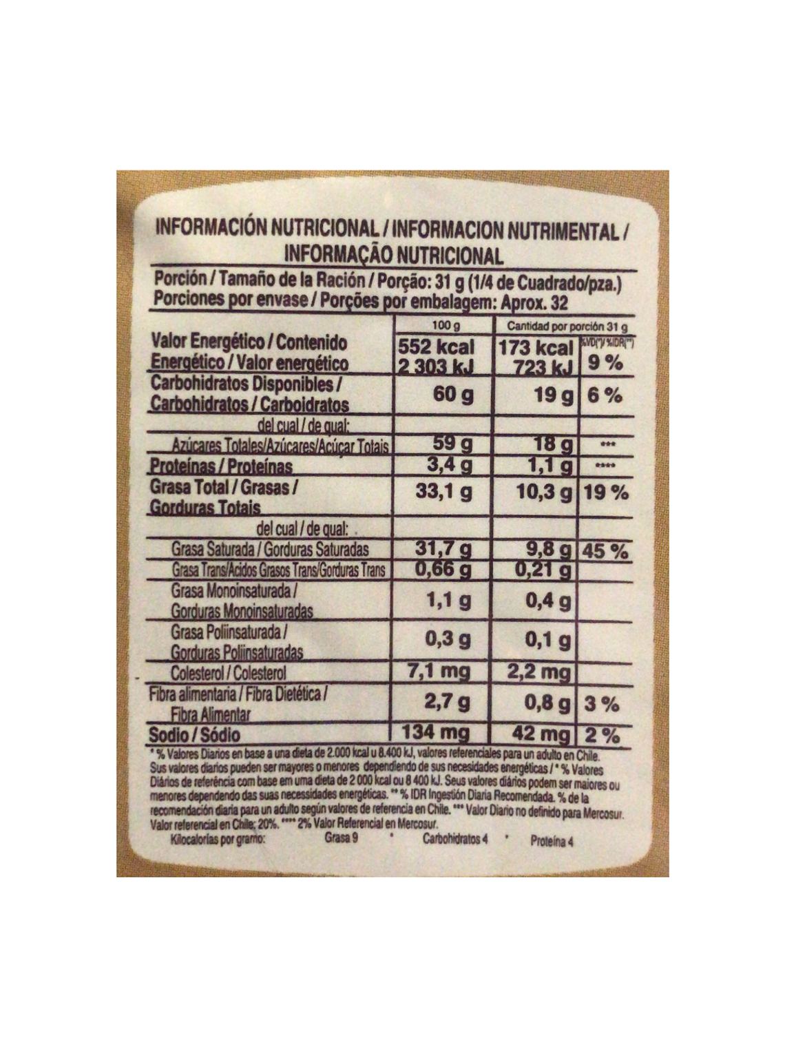 Cobertura De Chocolate Ambrosoli Leche Lacty Choc Barra 1 Kg 4