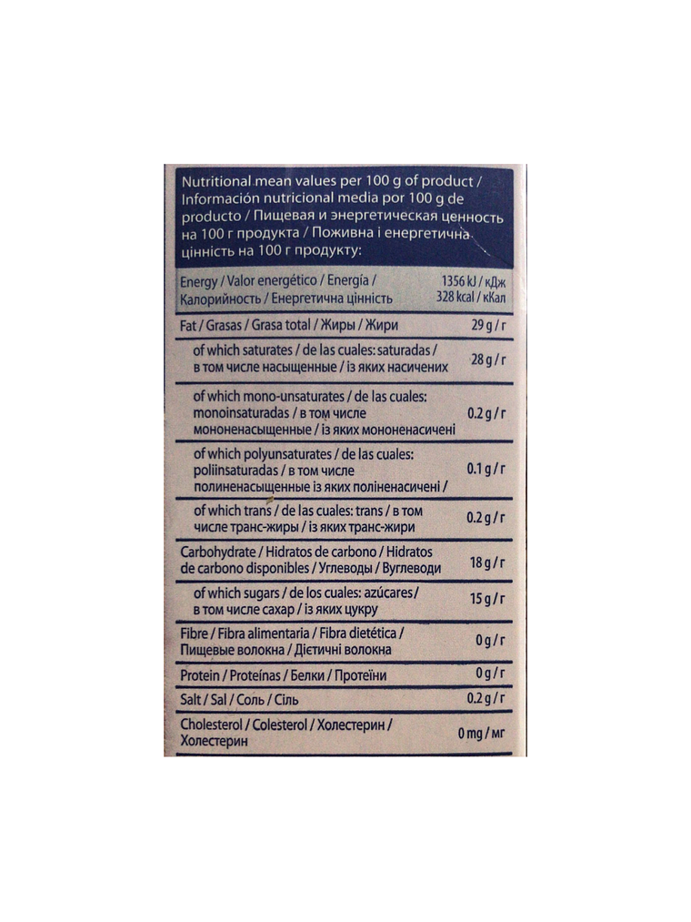 Crema Chantilly Vegana Monna Lisa Pro 1 Lt 3