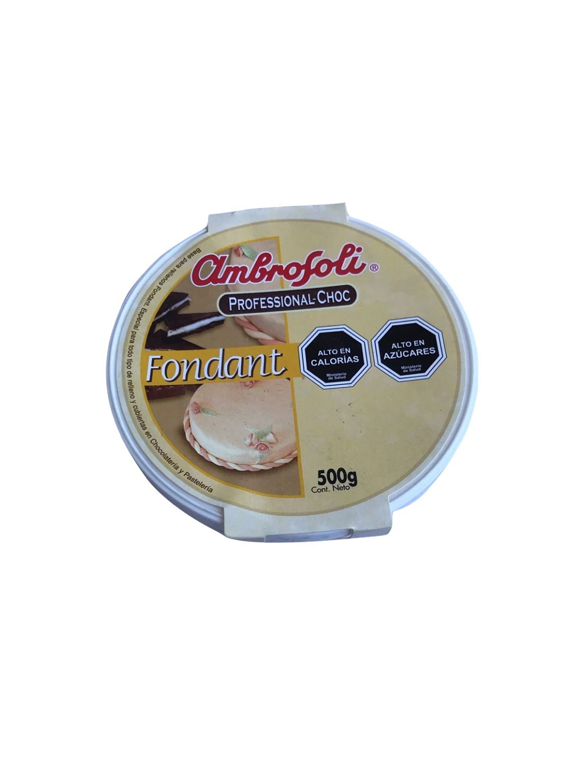 Fondant Para Relleno 500 Gramos Ambrosoli 1