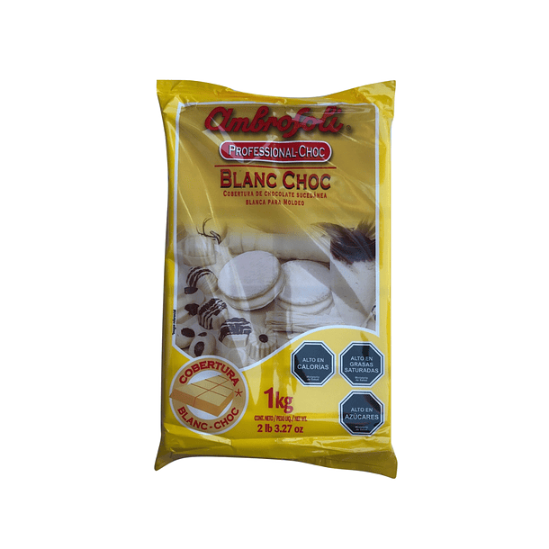 Cobertura De Chocolate Ambrosoli Blanc Choc 1 Kg 1