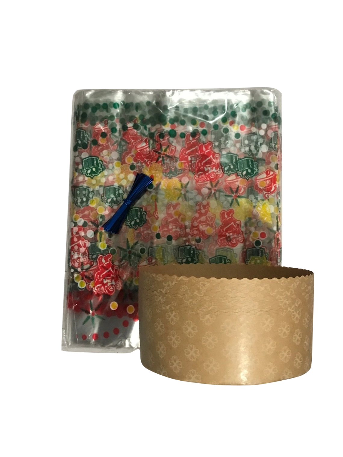 Pack Molde Pan De Pascua, Bolsas y Amarras  2