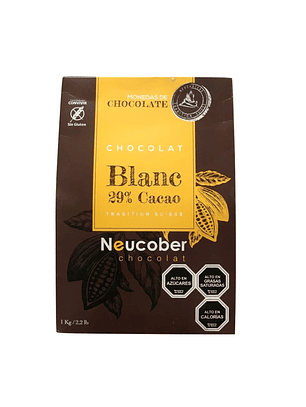 Chocolate Neucober Blanco 29% Cacao