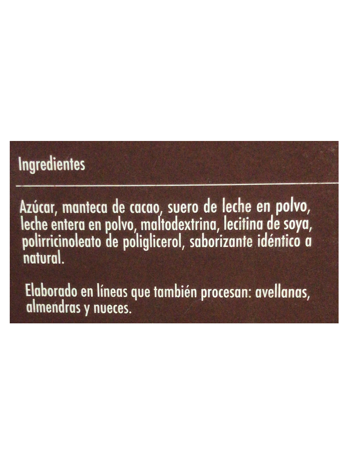 Chocolate Neucober Blanco 29% Cacao 2