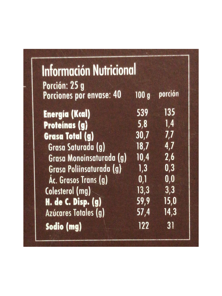 Chocolate Neucober Blanco 29% Cacao 3