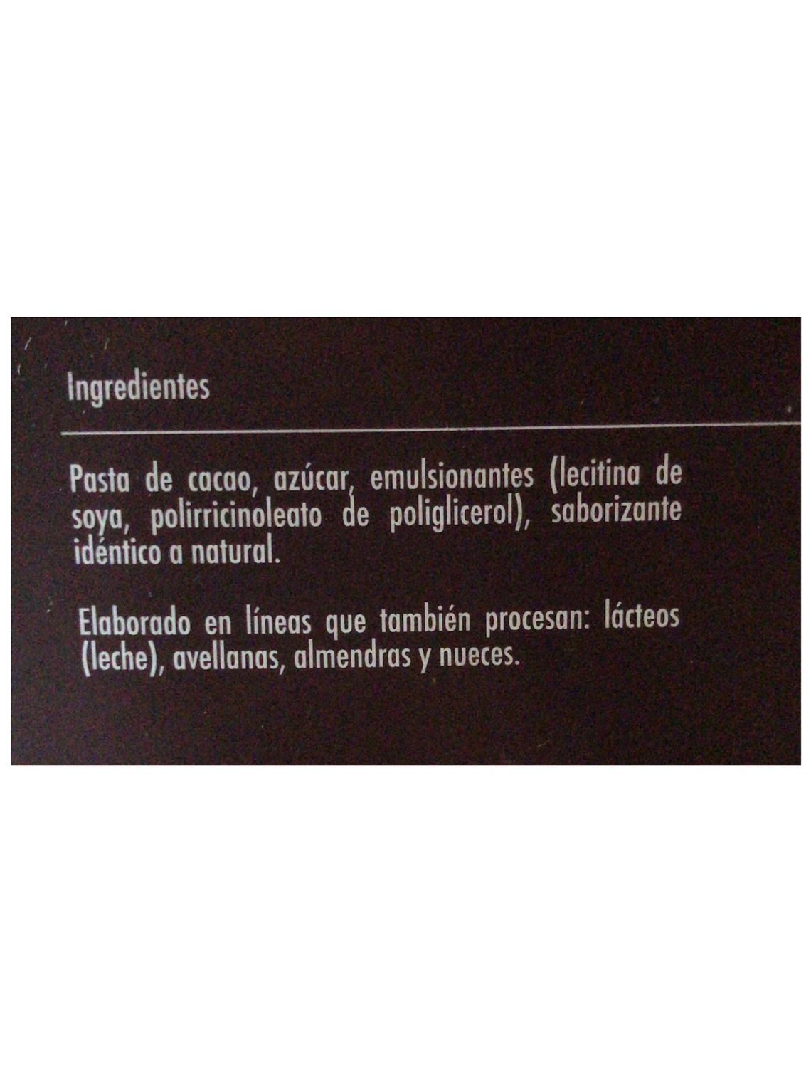 Chocolate Neucober Semi Bitter 63% Cacao 2