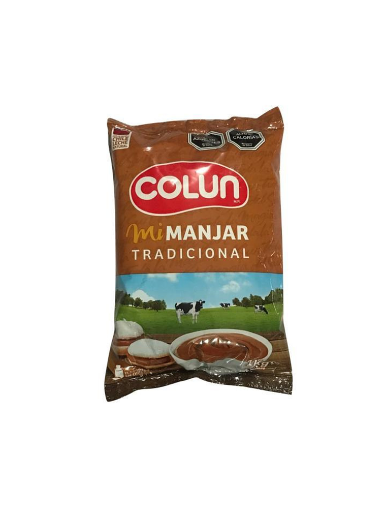 Manjar Tradicional - 5 Bolsas 1 Kg - Colun 1