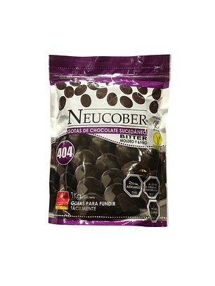 Cobertura De Chocolate Neucober 404 Amargo 1 Kg
