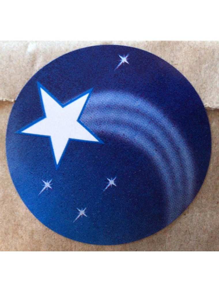 Sticker o Etiqueta Circular Diseño Navidad 100 Unidades 4