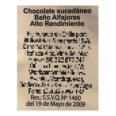 Cobertura Chocolate Neucober 107 Alto Rendimiento Barra 1kg