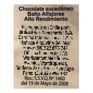 Cobertura Chocolate Neucober 107 Alto Rendimiento Barra 1kg