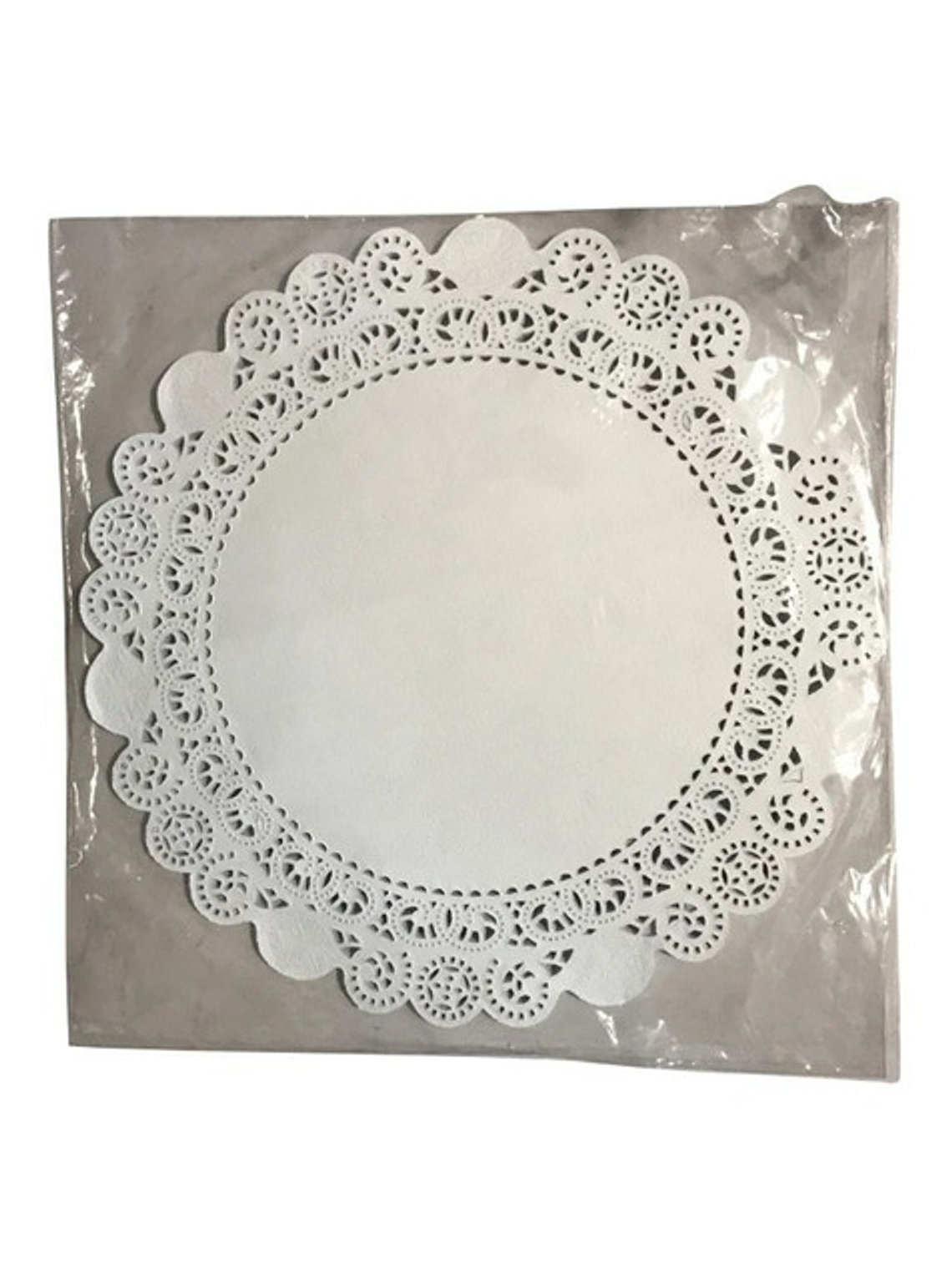 Pack 100 Blondas De Papel Redonda 30 Cm 1