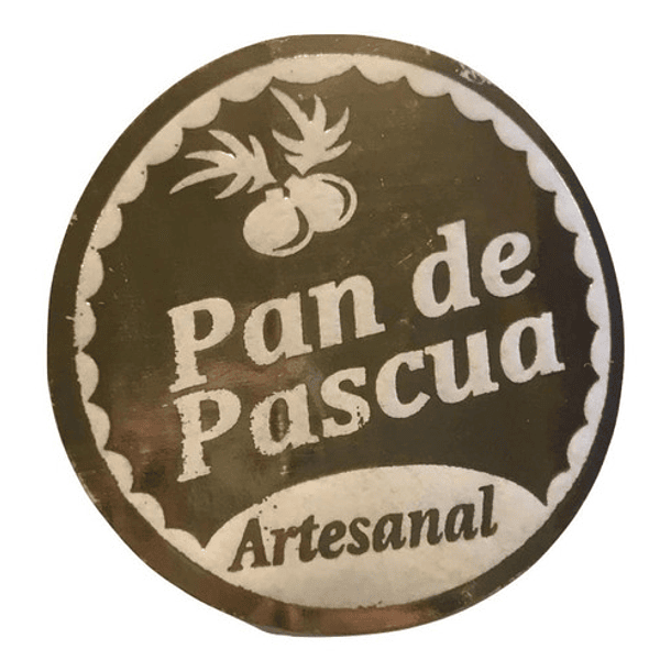 Sticker Circular De Pan De Pascua 100 Unidades 1