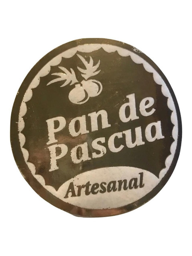Sticker o Etiqueta Circular De Pan De Pascua 100 Unidades 1