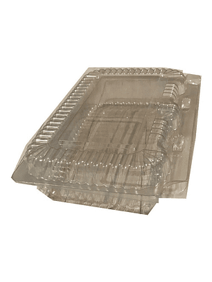 Envase Plástico Para Sushi O Cuchuflis 50 Unid 24x15,5x7 Cm