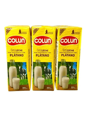 6 Leches Colun Semi Descremada Variedades 200 Ml