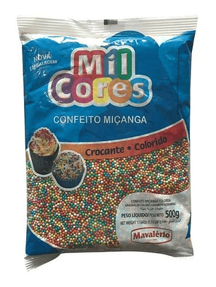 Sprinkles Grageas De Colores Vegana Sin Gluten 500 Grs