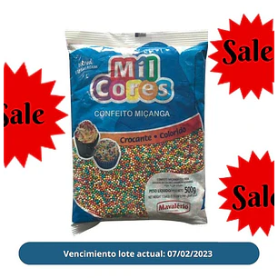 Sprinkles Grageas De Colores Vegana Sin Gluten 500 Grs
