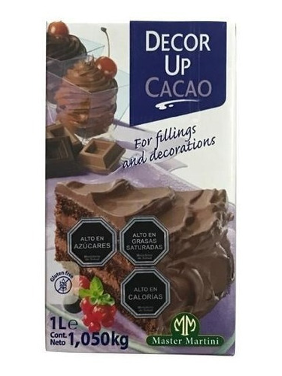 Crema Vegetal Decor Up Sabor Chantilly 1 Litro 2