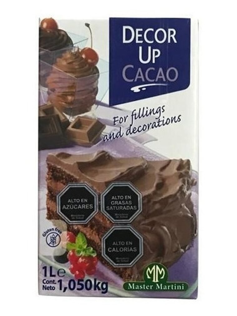 Crema Vegetal Decor Up Sabor Chantilly 1 Litro 2