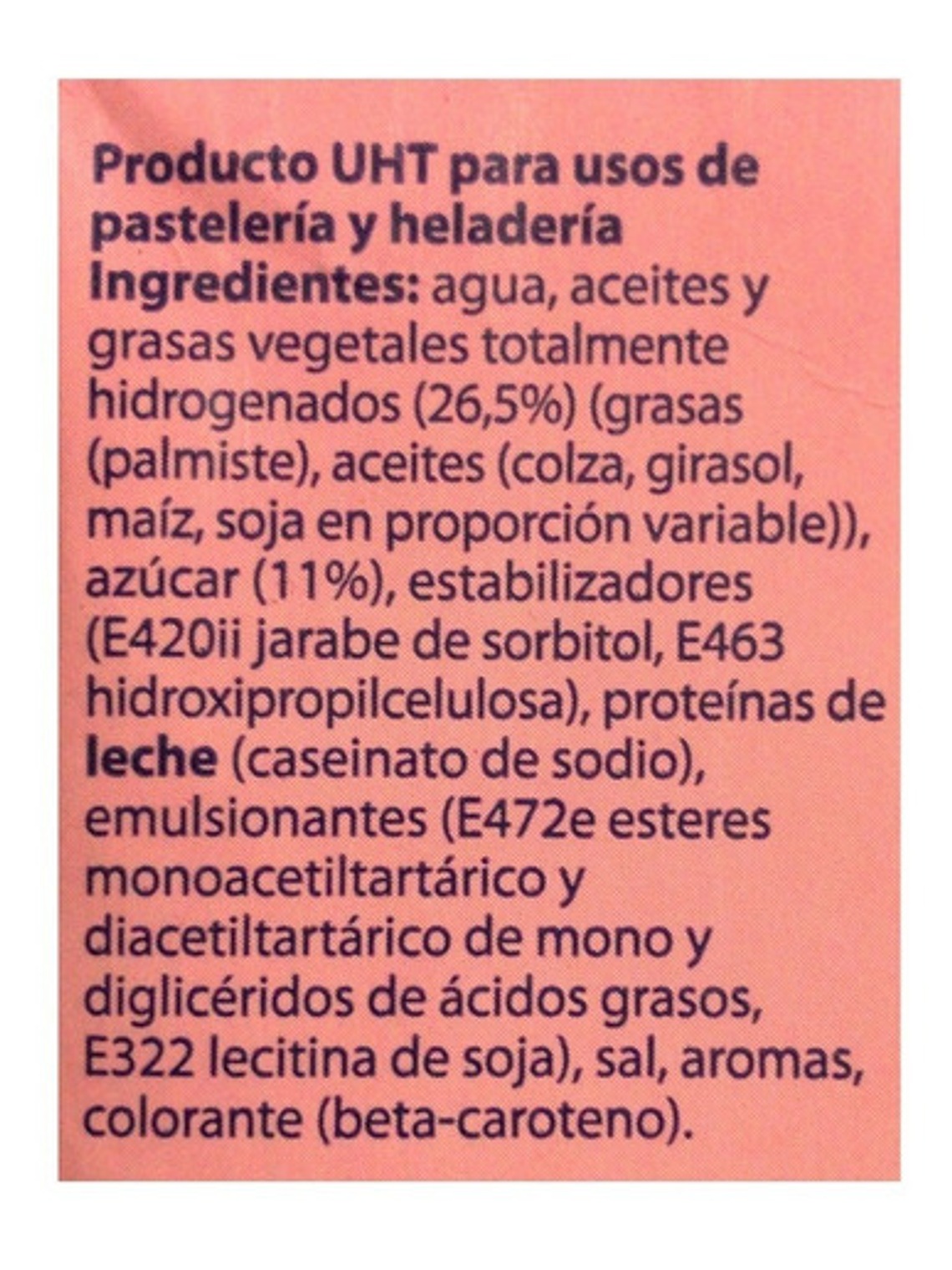 Crema Vegetal Decor Up Sabor Chantilly 1 Litro 4