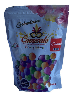 Pack 5 Cobertura Chocolate Caravella Carnevale Color Y Sabor