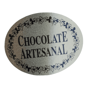 Sticker o Etiquetas Para Alfajor, Cuchuflí y Productos Artesanales 100 Unidades