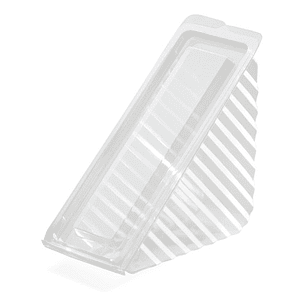 Contenedor Portasándwich Triangular Sencillo 50 Unidades