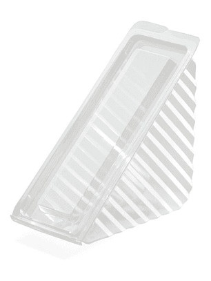 Contenedor Portasándwich Triangular Sencillo 50 Unidades