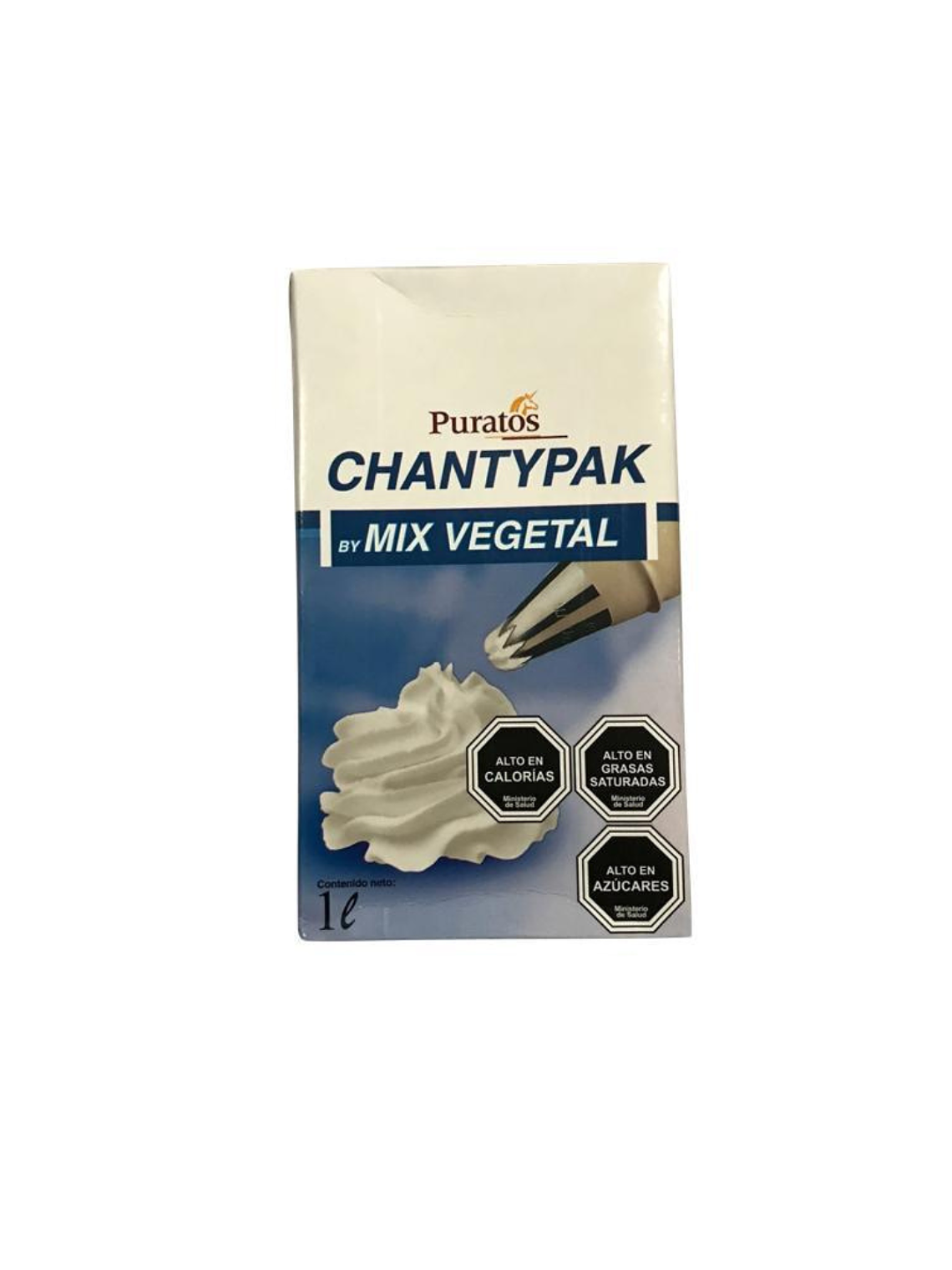 Pack 3 Cremas Chantypack Mix Vegetal Puratos 1 Litro 2