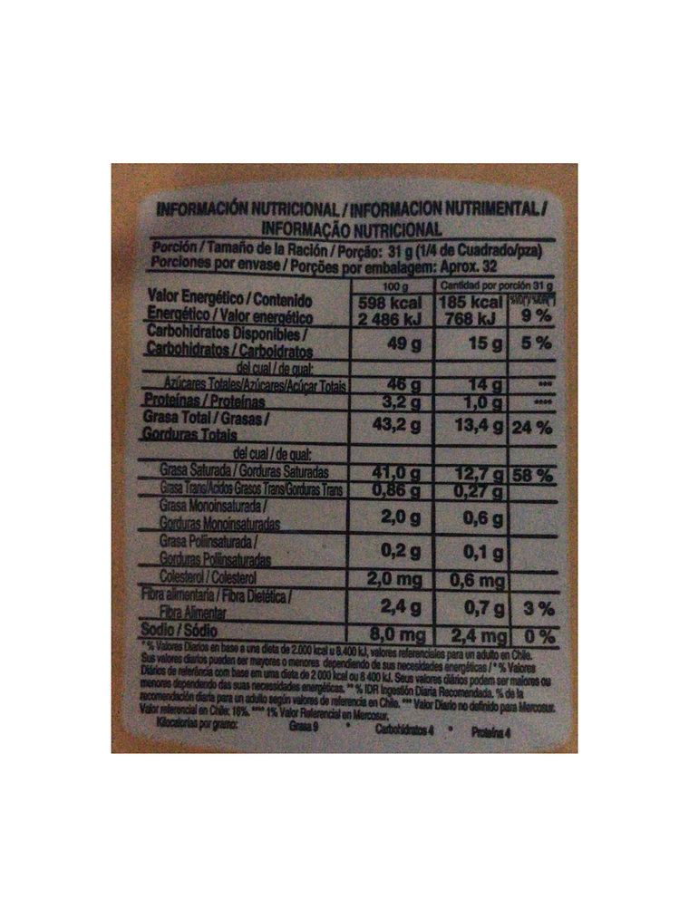 Cobertura Alfajor Ambrosoli En Barra Alto Rendimiento 1 Kg 3