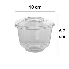 Envase Transparente Copa Veneciana 12oz (354ml) X50 Unidades