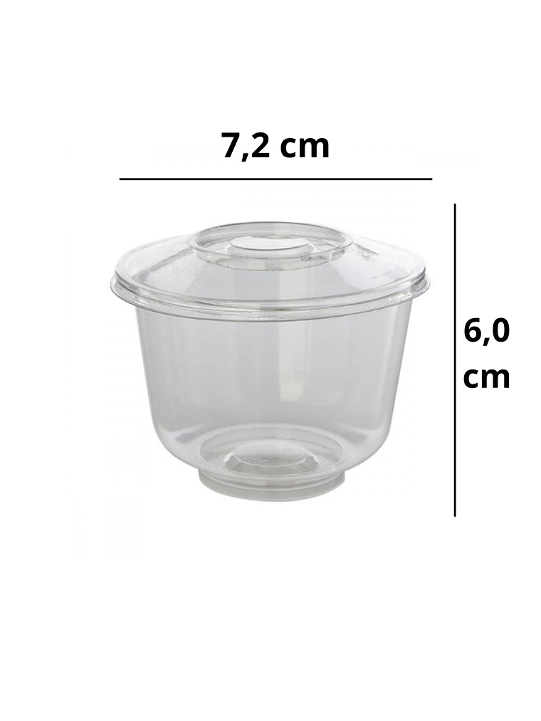 Envase Transparente Copa Veneciana 5 Oz (148ml) X50 Unidades 1