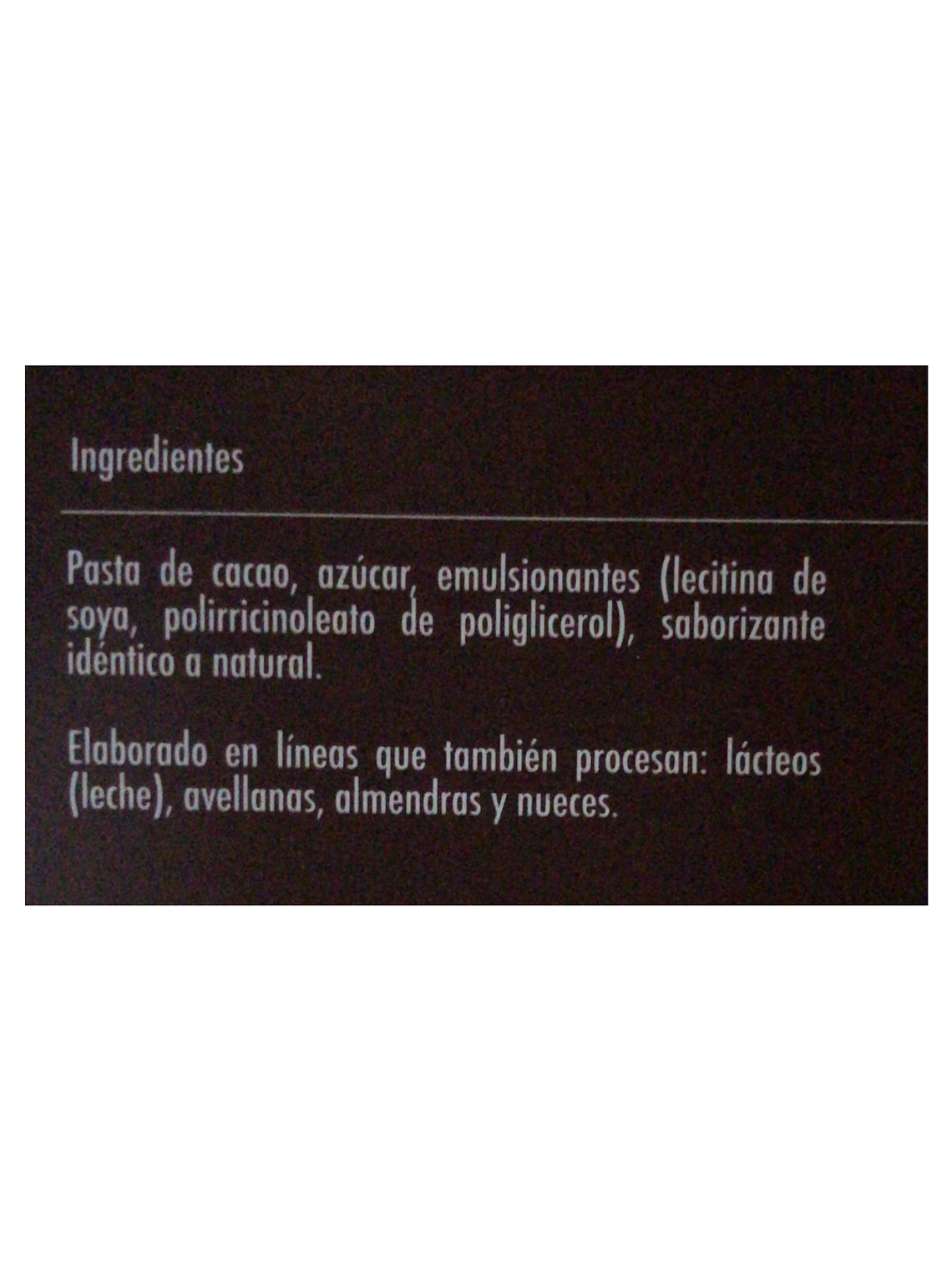 Chocolate Neucober Bitter 72% Cacao 1 kg 2
