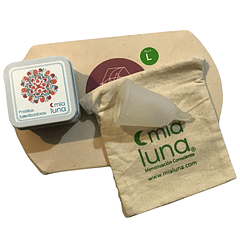 Copa Menstrual Y Pastillas Esterilizadoras Mia Luna