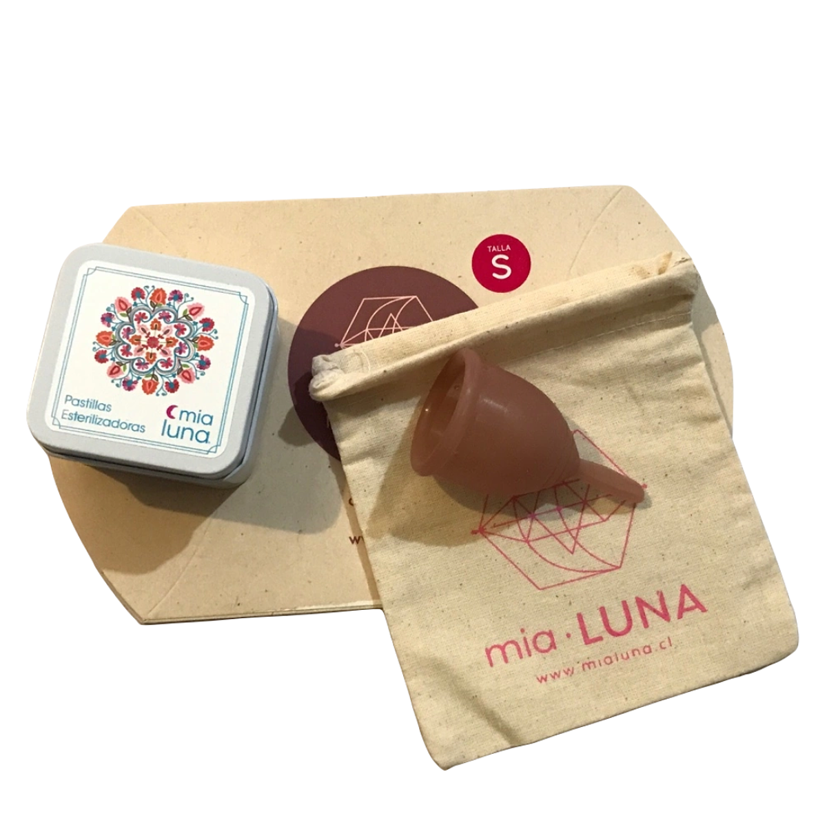 Pack Copa Menstrual MiaBlack + Vaso Esterilizador + Gel Lubricante 20 – Mia  Luna