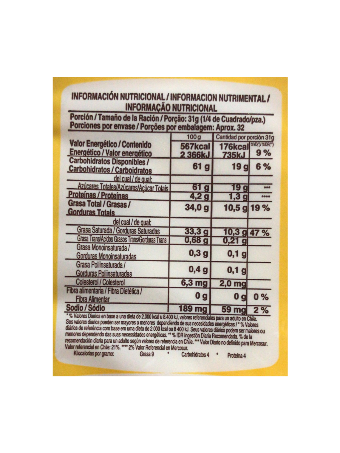 Cobertura De Chocolate Costa Barra Blanco 1 Kg 3