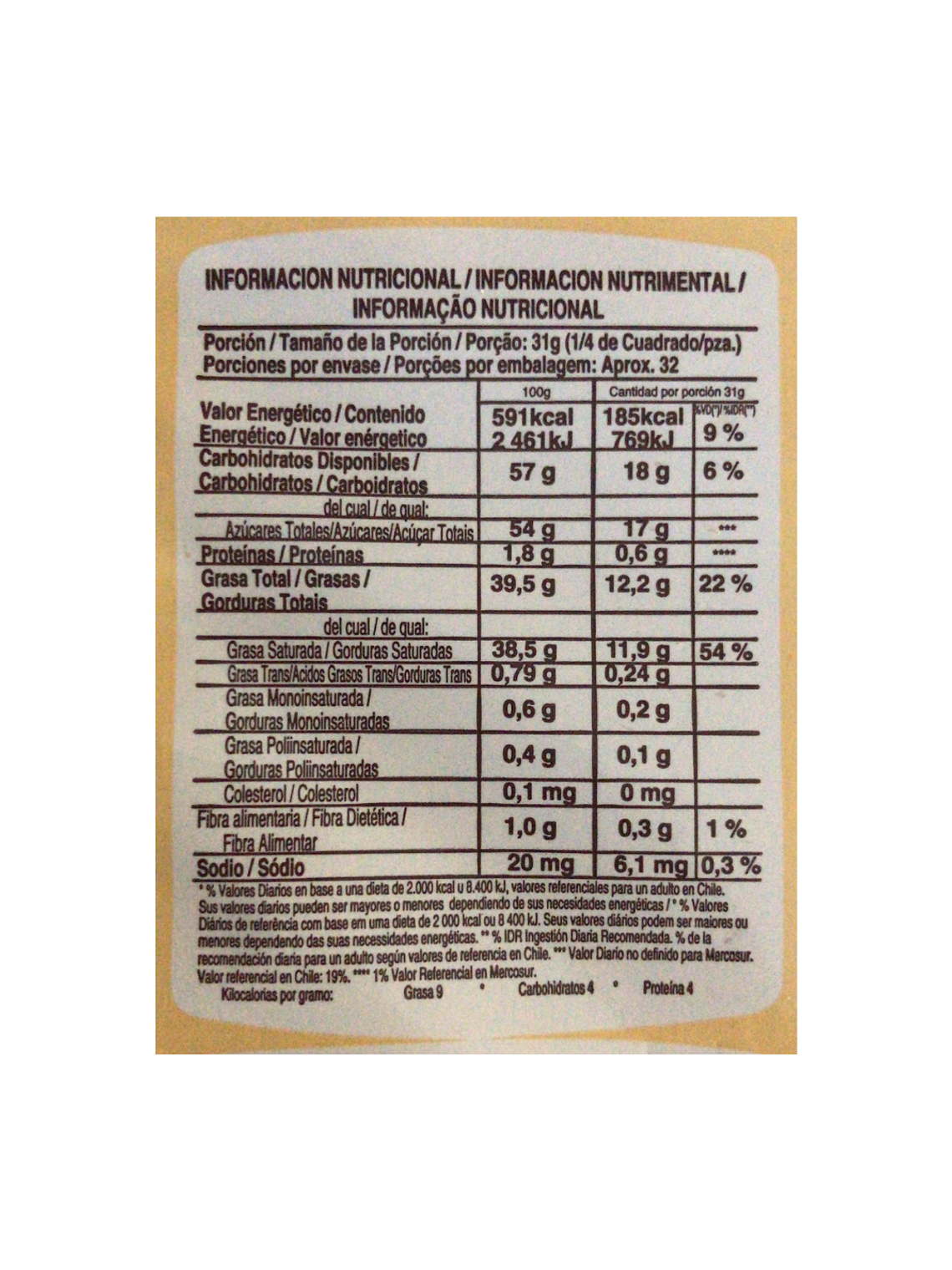 Cobertura De Chocolate Costa Bañados Alto Rendimiento 1 Kg 3