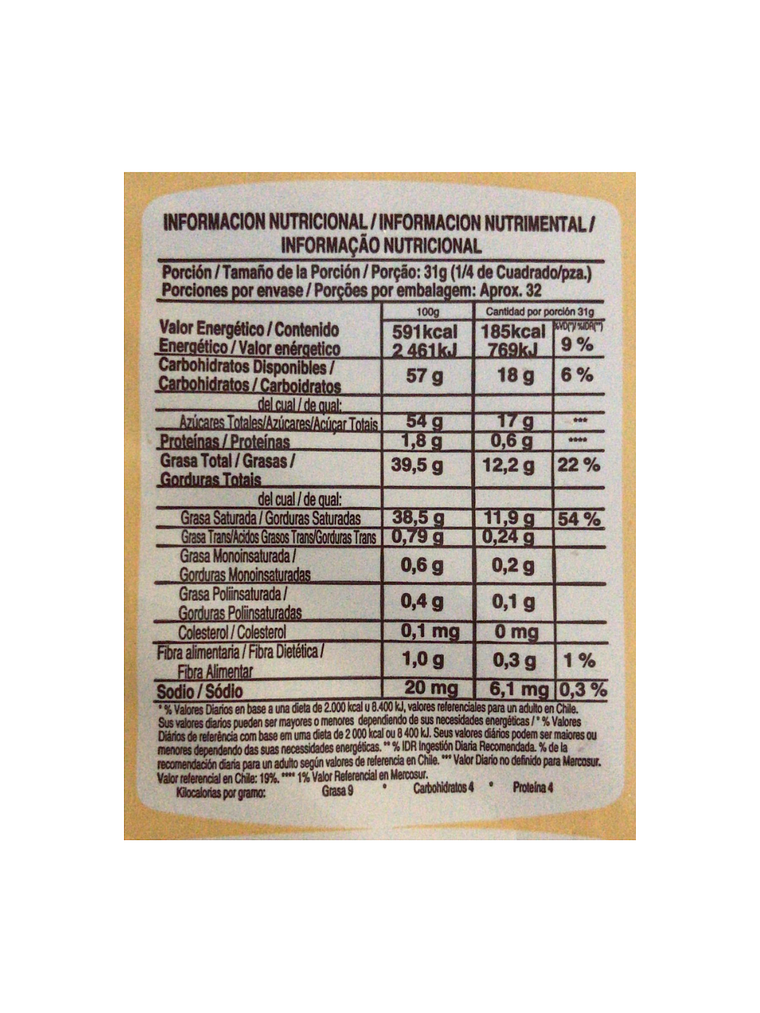 Cobertura De Chocolate Costa Bañados Alto Rendimiento 1 Kg 3