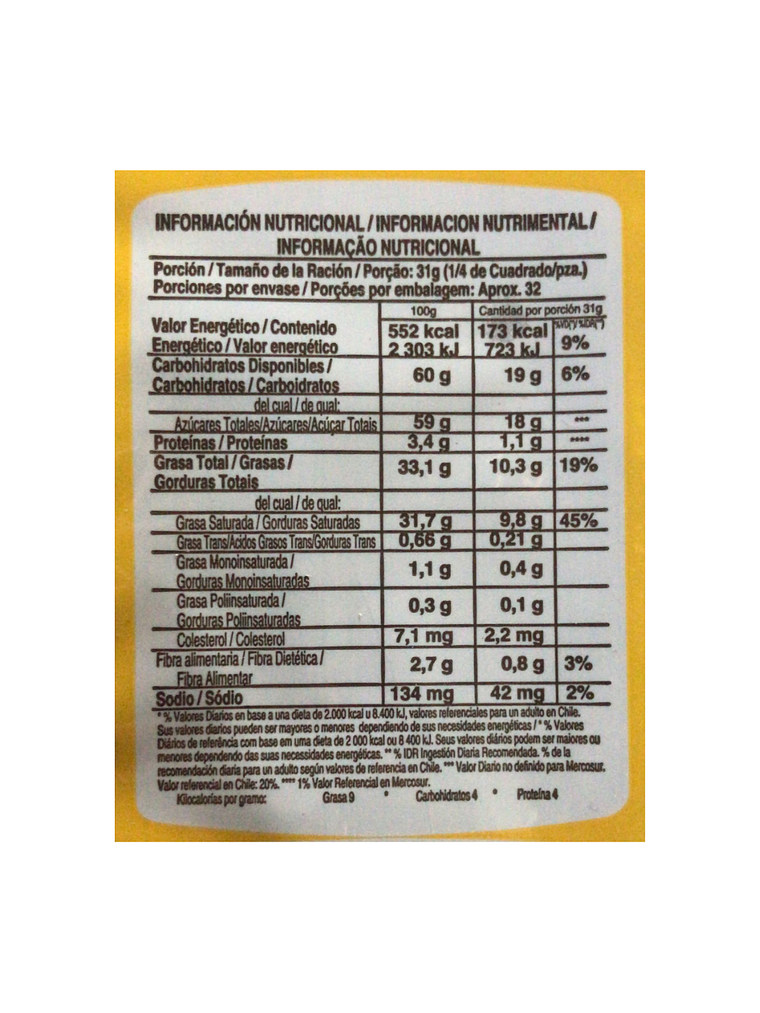 Pack 2 Coberturas De Chocolate Costa Barra 1 Kg 3